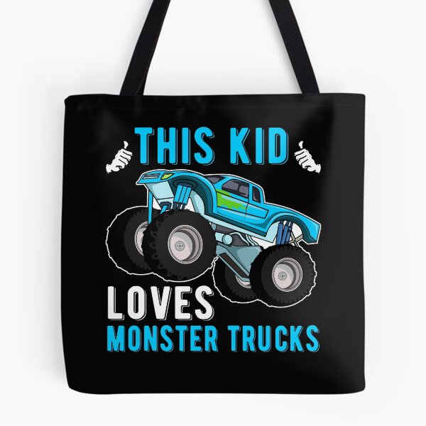 Item preview, This Kid Loves Monster Trucks Lover Kids Gifts Boys & Girls designed and sold by MobyStickers.