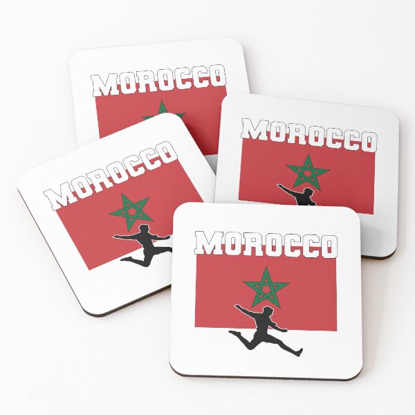 Item preview, Morocco Soccer Football Moroccan National Team designed and sold by Amazing Arts Designs.