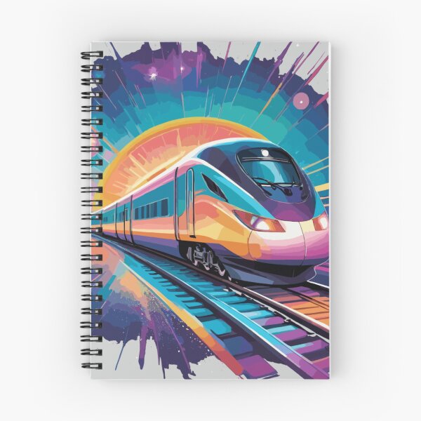 Item preview, Portal de viajes en el tiempo de trenes retro a toda velocidad: ciencia ficción y fantasía designed and sold by MindfulVisionz.