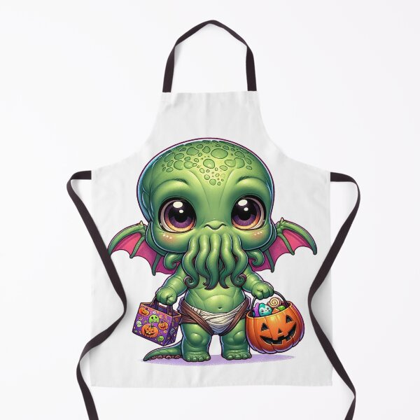 Item preview, Baby Cthulhu Halloween Illustration designed and sold by digital-savant.
