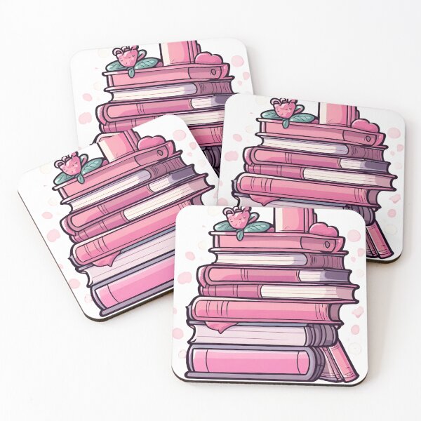 Item preview, Romance Girlie Bookpile sticker designed and sold by CyberArtistOne.
