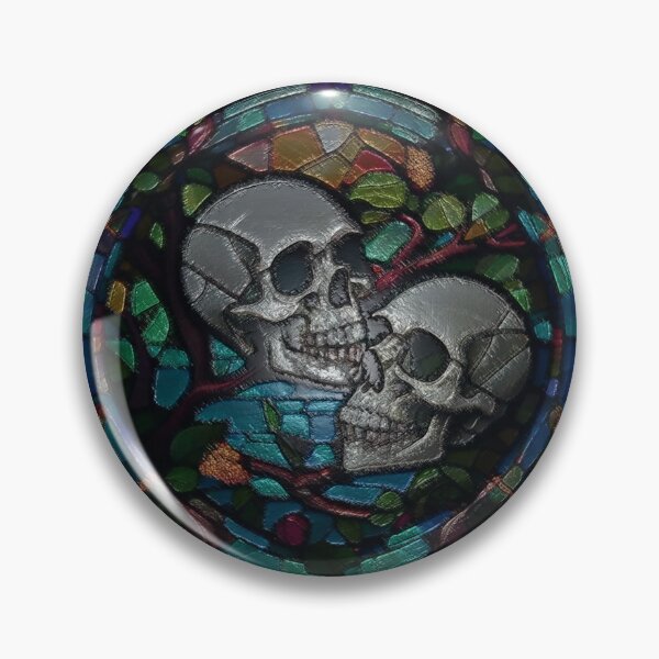 Item preview,  Sticker lovers stained glass (metallic). designed and sold by MirBer.