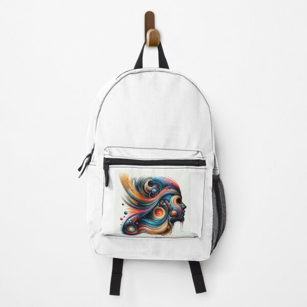 Item preview, Psychedelic Mindflow: Abstract Emotional Art Canvas designed and sold by finwiz.