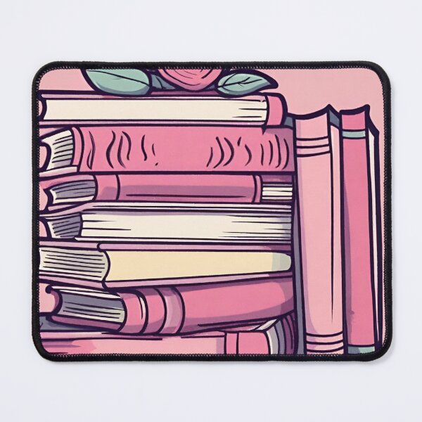 Item preview, Romance Girlie pink books Love Books designed and sold by CyberArtistOne.