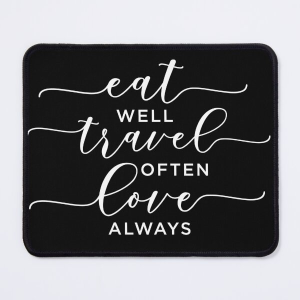 Item preview, Eat Well Travel Often designed and sold by Tmino-design.