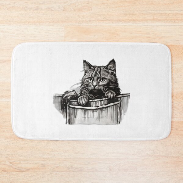 Item preview, cat in the pocket & cat in the pocket designed and sold by bonjourmadame4.