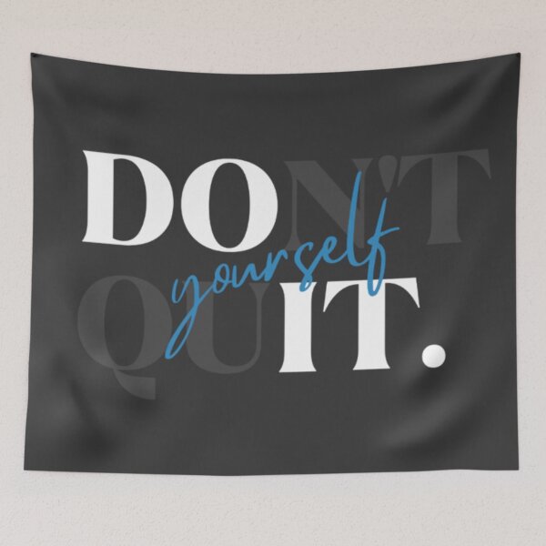 Item preview, DONT QUIT designed and sold by KreativT-shirts.
