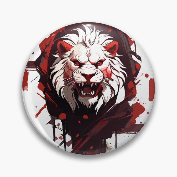 Item preview, Enraged Grunge Lion Design - Lion King designed and sold by GeoArtAdventure.