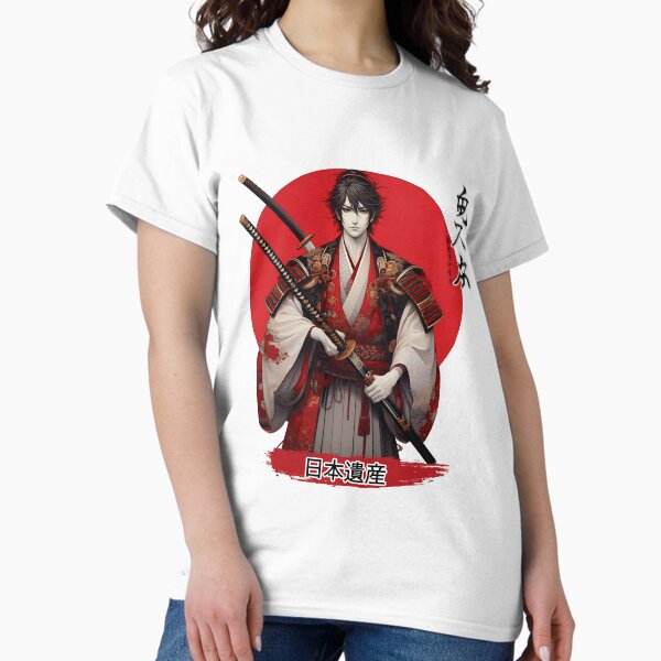 Item preview, Ancient Japanese style - samurai warrior designed and sold by tee snap.