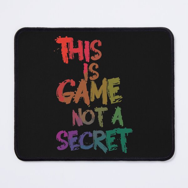 Item preview, This Game No Secret 7 designed and sold by Psycho-Crazy.