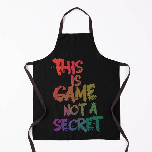 Item preview, This Game No Secret 7 designed and sold by Psycho-Crazy.