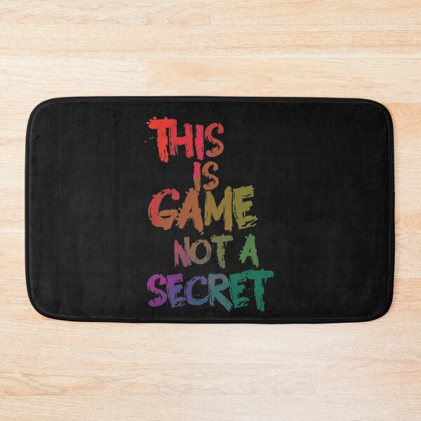 Item preview, This Game No Secret 7 designed and sold by Psycho-Crazy.