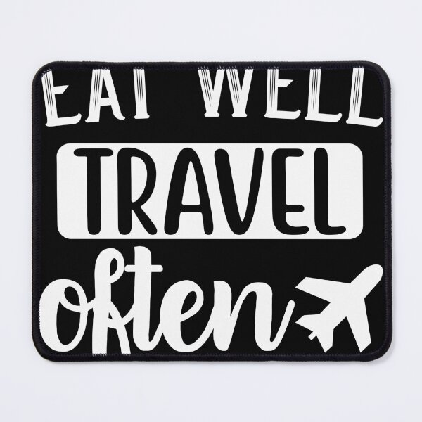 Item preview, Eat Well Travel Often designed and sold by Tmino-design.