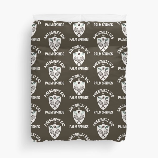 Item preview, Retro Tennis Awesomest Dad in Palm Springs - Fathers' Day / Dad Birthday designed and sold by TimelessLocales.
