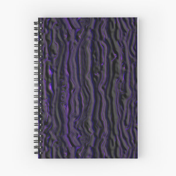 Item preview, 3D Warped Oozey Black and Purple Pin Stripe Pattern designed and sold by TheRulerofEarth.