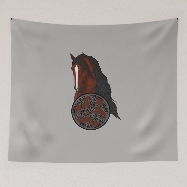 Aperçu de l'œuvre Triskele de cheval celtique de Blood Bay créée et vendue par DappledMoon.