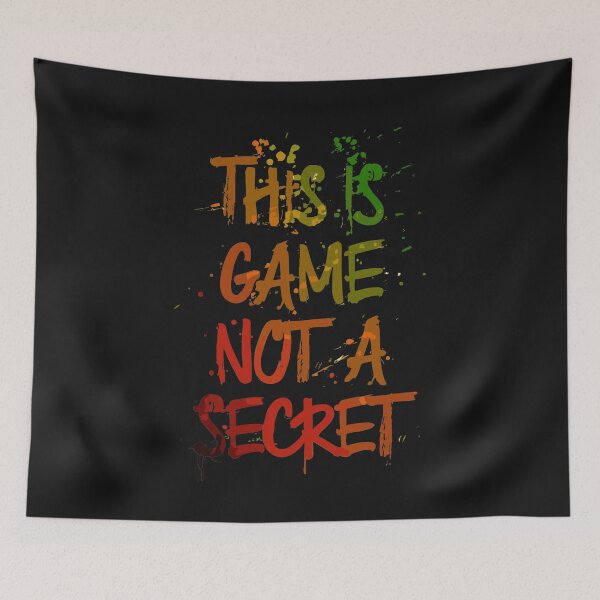 Item preview, This Game No Secret 8 designed and sold by Psycho-Crazy.