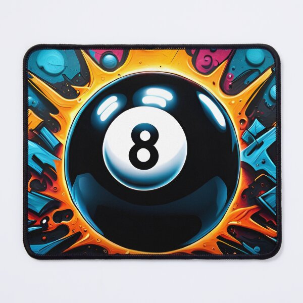 Item preview, Colorful Graffiti 8 Ball designed and sold by DisneyKrayzie.