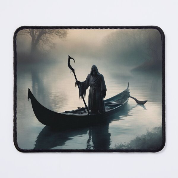 Item preview, Charon The Ferryman On The River Styx designed and sold by WastelandsEdge.