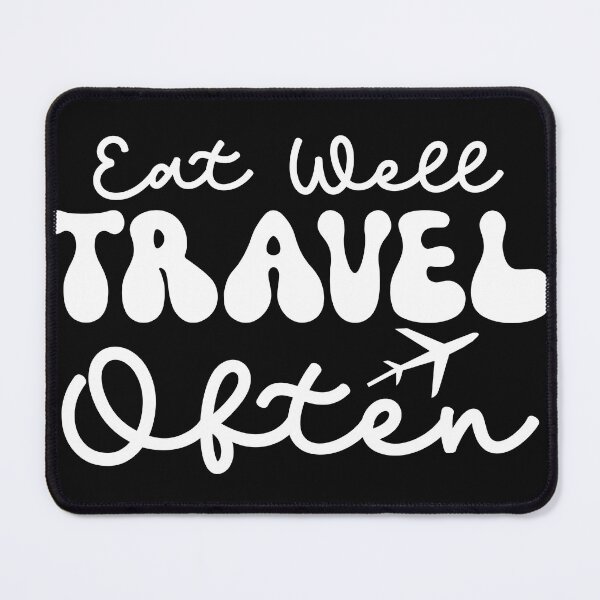 Item preview, Eat Well Travel Often designed and sold by Tmino-design.