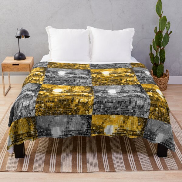 Item preview, Twinkle Silver and Gold Disco Ball All Over Pattern  designed and sold by Deborah Camp.
