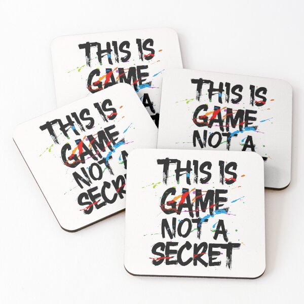 Item preview, This Game No Secret 9 designed and sold by Psycho-Crazy.