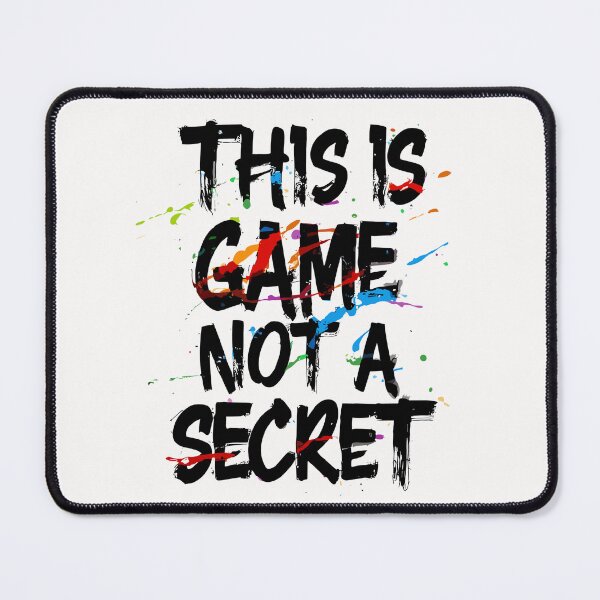 Item preview, This Game No Secret 9 designed and sold by Psycho-Crazy.