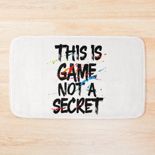 Item preview, This Game No Secret 9 designed and sold by Psycho-Crazy.
