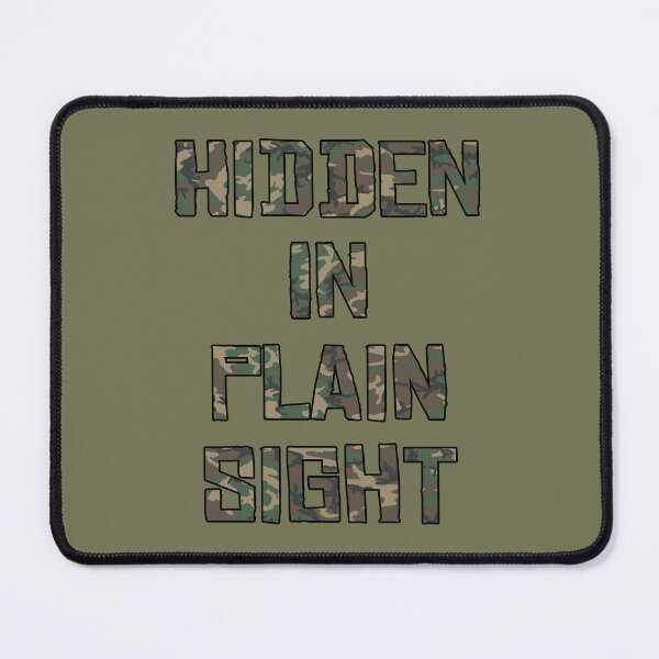 Item preview, Hidden In Plain Sight designed and sold by Fanarchist.