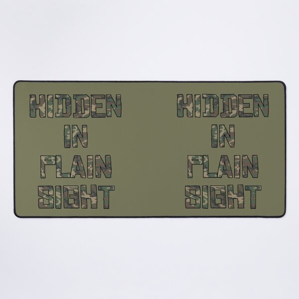 Item preview, Hidden In Plain Sight designed and sold by Fanarchist.