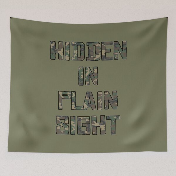 Item preview, Hidden In Plain Sight designed and sold by Fanarchist.