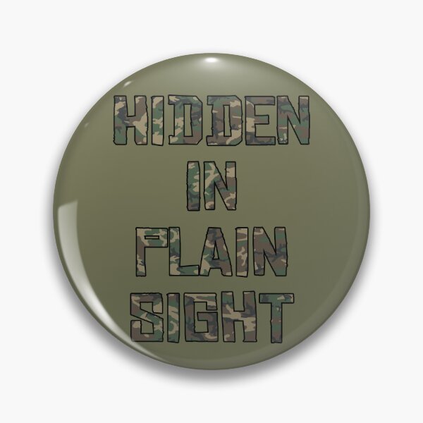 Item preview, Hidden In Plain Sight designed and sold by Fanarchist.
