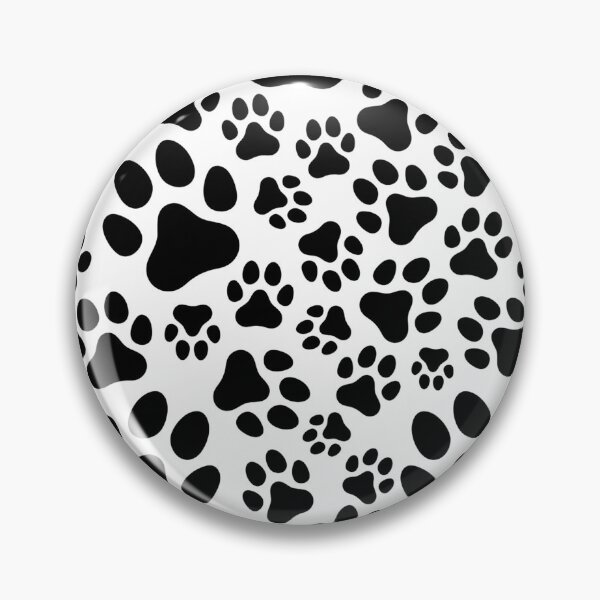 Item preview, Cute Dog Paw Seamless Pattern, Black Paw pattern designed and sold by DesignHouse07.