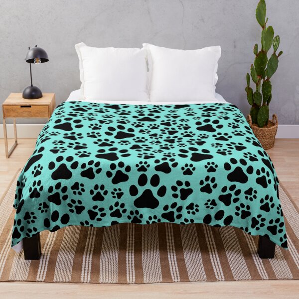 Item preview, Cute Dog Paw Seamless Pattern, Black Paw pattern designed and sold by DesignHouse07.