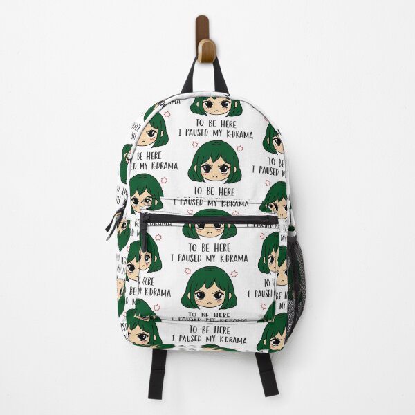 Item preview, I paused my k-drama to be here k-drama sticker green designed and sold by My Favorite Store.