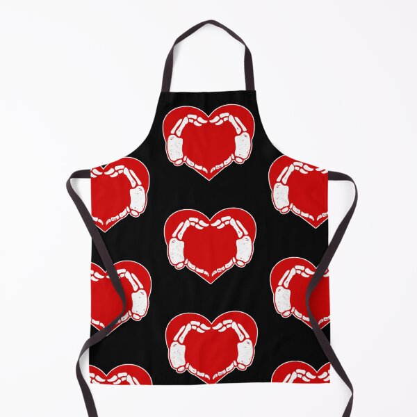 Item preview, heart skeleton hands gothic valentine red  designed and sold by Gossip Rag.