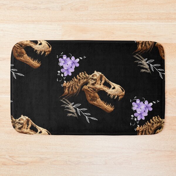 Item preview,  T-Rex Dinosaur Skull With Wildflowers Design designed and sold by EarthArtDesigns.