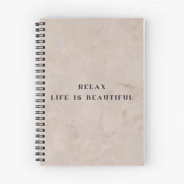 Item preview, Relax. Life Is Beautiful designed and sold by Burkae.