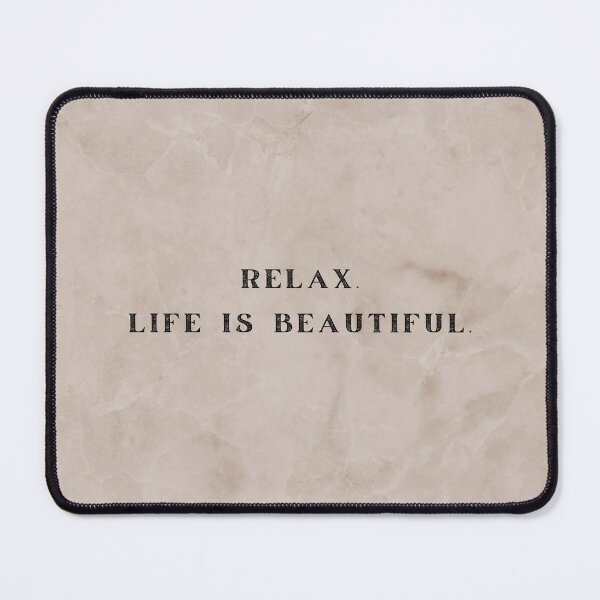 Item preview, Relax. Life Is Beautiful designed and sold by Burkae.