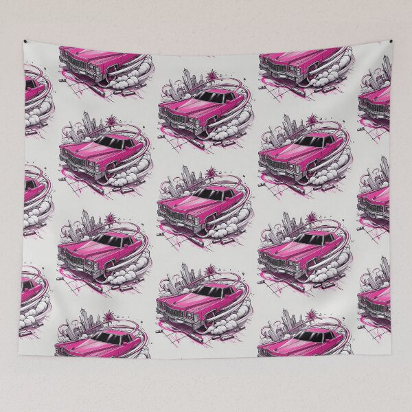 Item preview, Pink Cadillac Graffiti designed and sold by Void-Jester.