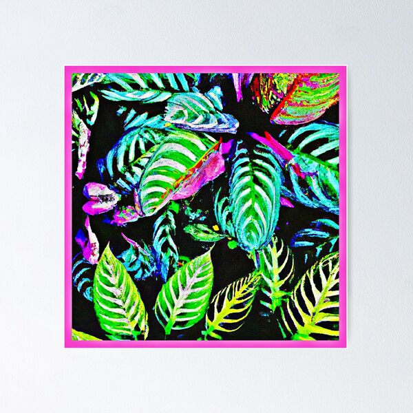 Item preview, VividLeaf Symphony Pattern designed and sold by Health And Fitness Posts e-Store.