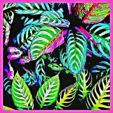 Artwork thumbnail, VividLeaf Symphony Pattern by Health And Fitness Posts e-Store
