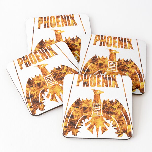 Item preview, Phoenix Logo in Flame on Transparent designed and sold by AnneOminous.
