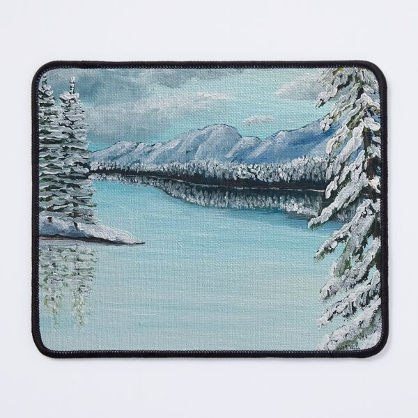Item preview, Snowy Mountain Lake designed and sold by J Faburrieta.