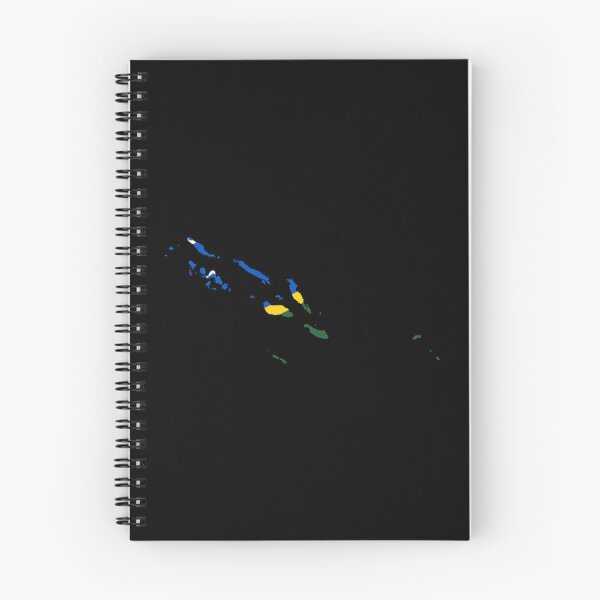 Item preview, Flag Map of Solomon Islands designed and sold by feether-store.
