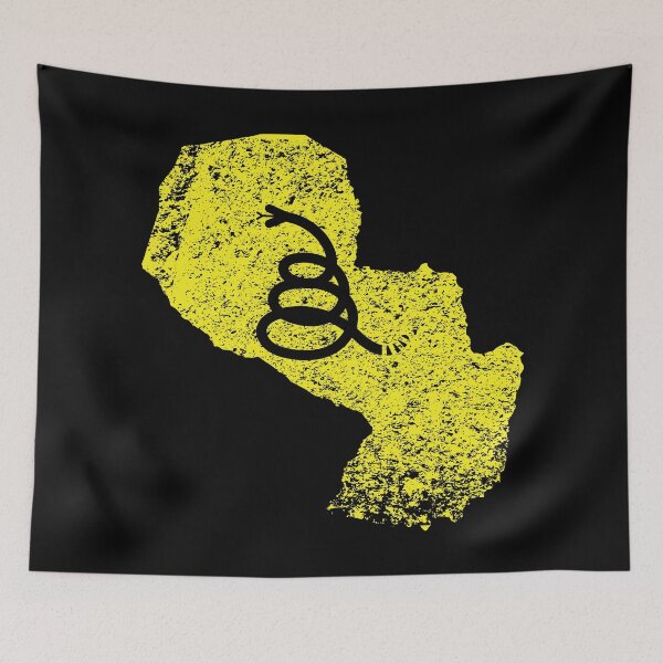 Item preview, DONT TREAD ON ME Modern Gadsden Snake Flag PARAGUAY designed and sold by pelagio.