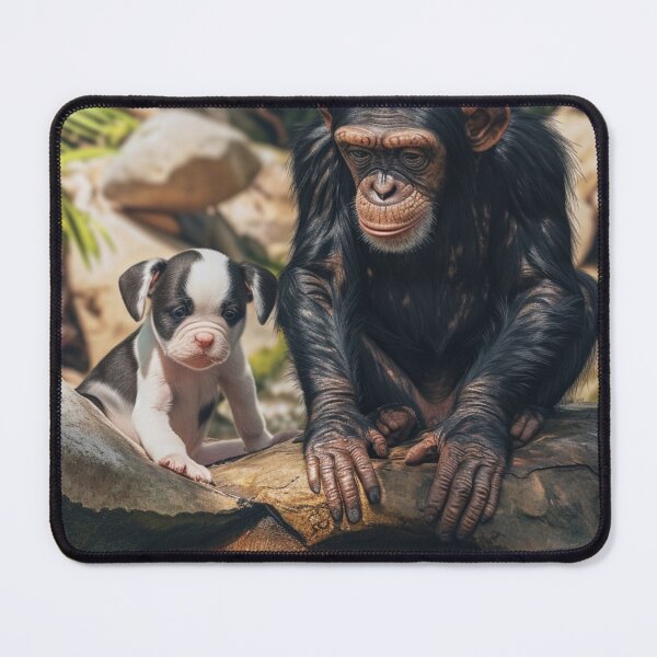 Item preview, Cool Realistic Wildlife Cute Chimps Realism Painting C120-3 designed and sold by MPCFICTION.