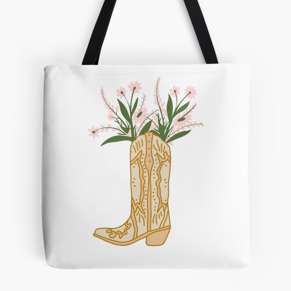 Item preview, Cowboy Boot with Flowers designed and sold by Brianna McGill.