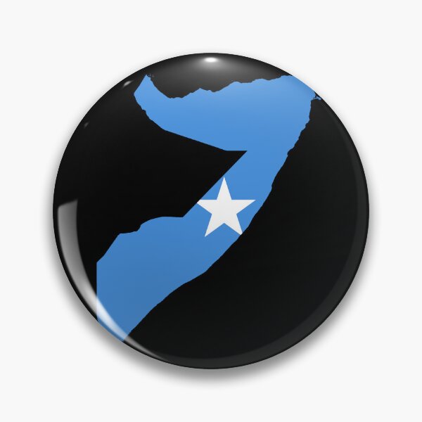 Item preview, Flag Map of Somalia designed and sold by feether-store.