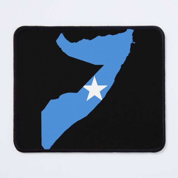 Item preview, Flag Map of Somalia designed and sold by feether-store.